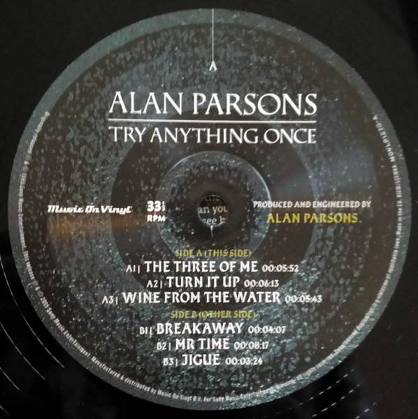 Alan Parsons – Try Anything Once (2LP)